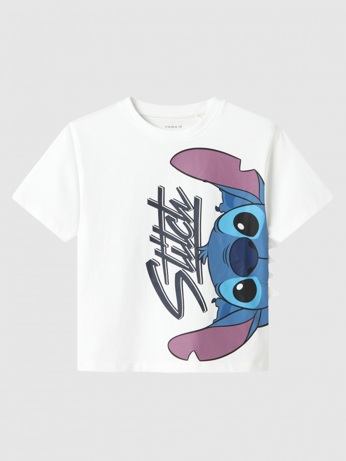 T-Shirt Menino Nmmanwit Stitch Nreg Ss Top Wdi Name It