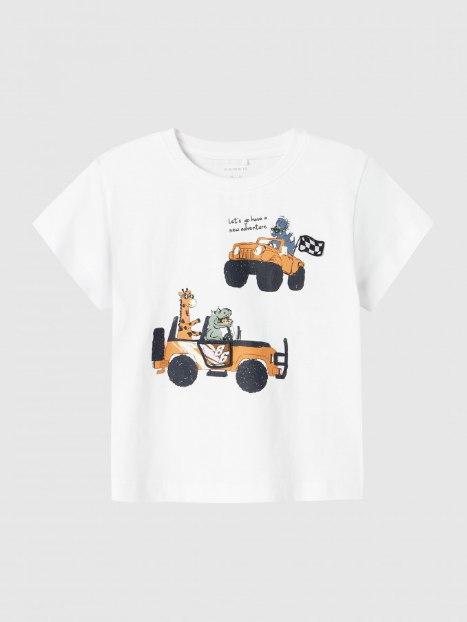 T-Shirt Menino Nmmhuggi Nreg Ss Top Box Name It