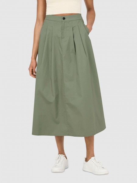 Skirt Woman Green Only