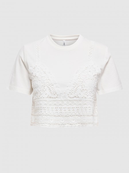 Blusa Mujer Blanco Only