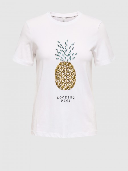 T-Shirt Woman White Only
