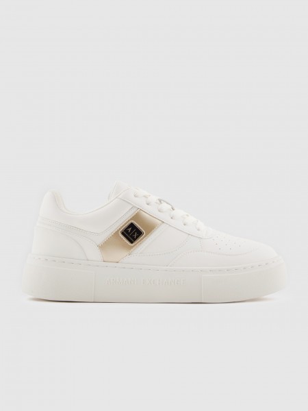 Sneakers Woman White Armani Exchange