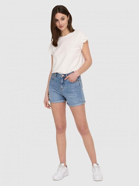 Calcao Mulher Onlphine Dnm Shorts Noos Only