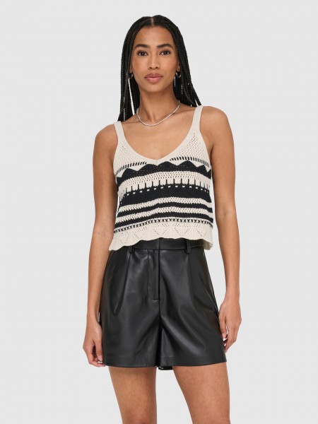 Blusa Mujer Negro Only