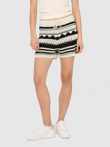 Calcao Mulher Onlmerida Life Mw Shorts Knt Only