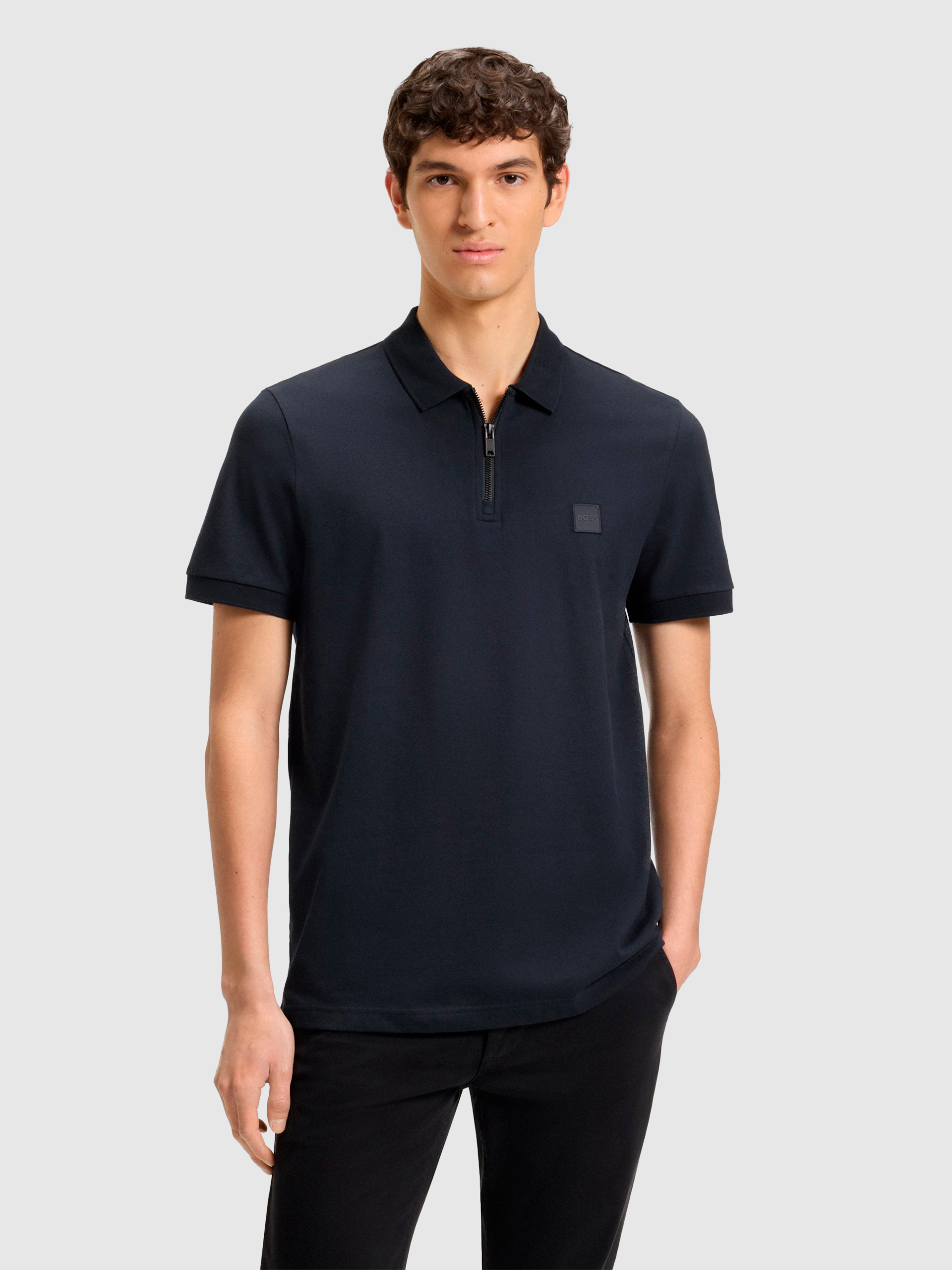 Polo Shirt Man Boss Orange