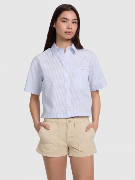 Camisas Mulher Guess Jeans