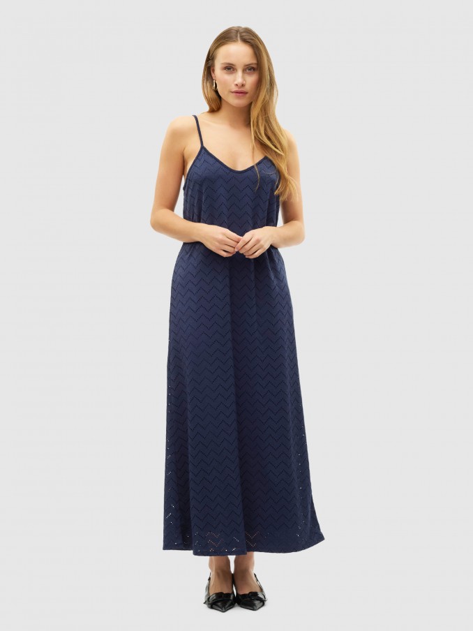 Vestidos Mulher Vmthas Singlet Ankle Dress Jrs Ga Vo Vero Moda