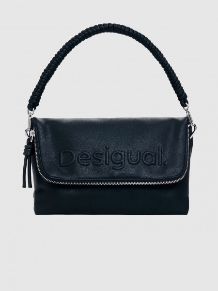 Bolso Mujer Negro Desigual