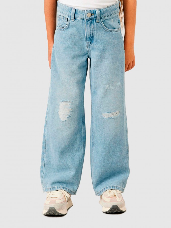 Calca Menina Nkfrose Hw Wide Jeans 1411-Be Noos Name It
