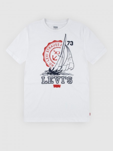 Camiseta Nio Blanco Levis