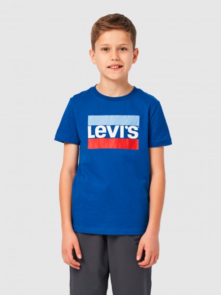 T-Shirt Boy Blue Levis