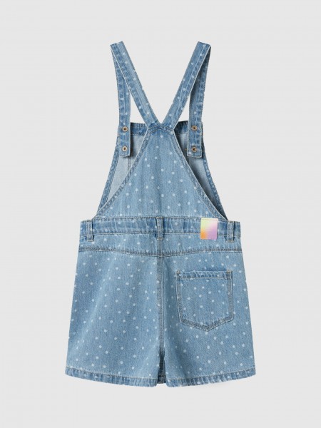 Jardineira Menina Nmfjuliana Dnm Skortall 9002-Ov J Name It