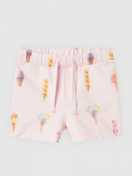 Calcao Menina Nmfjillian Sweat Shorts Unb Box Name It