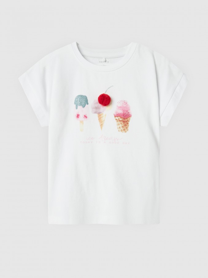T-Shirt Menina Nmfjosephina Ss Top Box Name It
