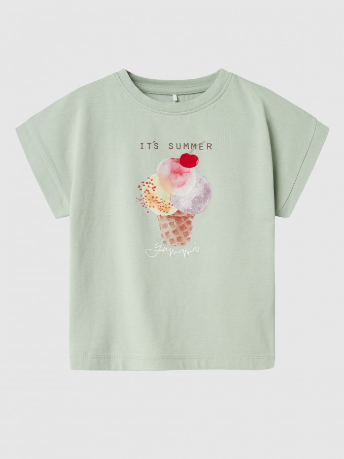 T-Shirt Menina Nmfjosephina Ss Top Box Name It