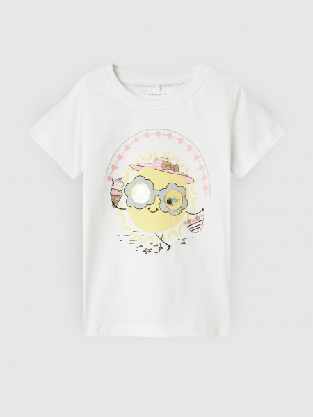 T-Shirt Menina Nmfjola Ss Top Box Name It