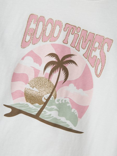 T-Shirt Menina Nkfjekan Ss Nreg Top Box Name It