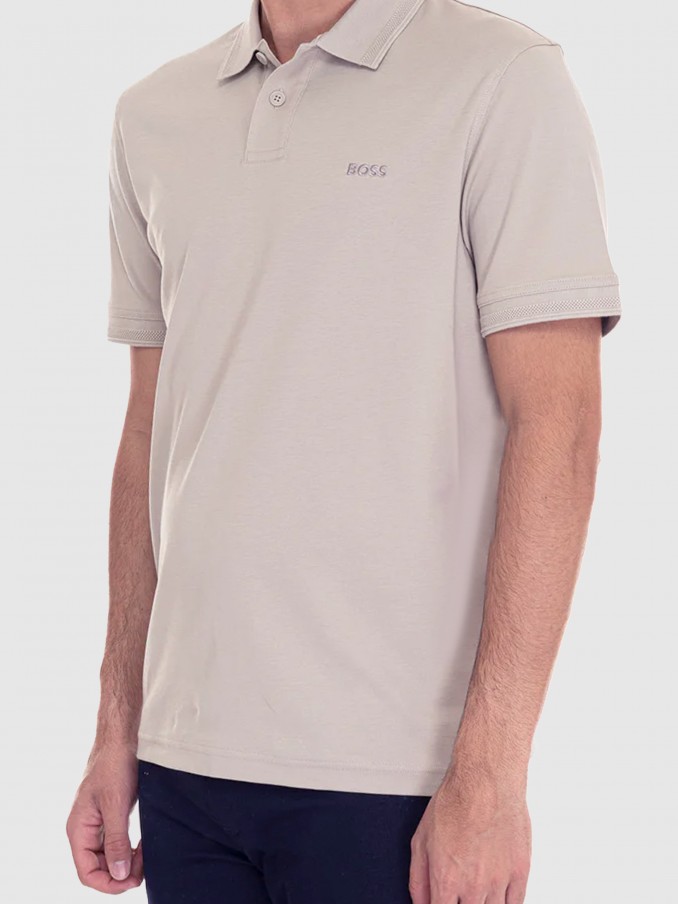 Polo Shirt Man Boss Orange