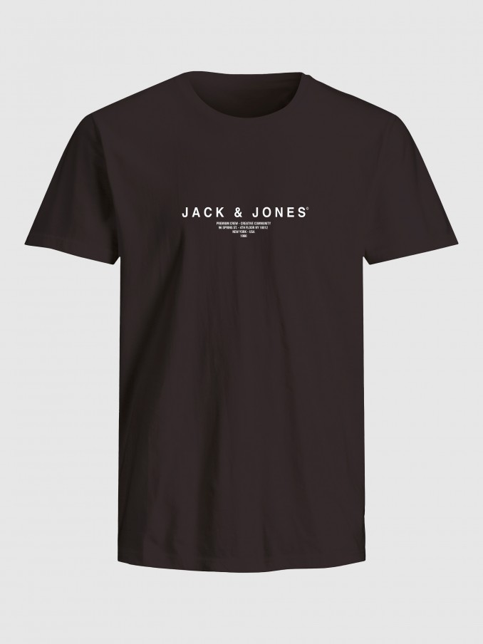 T-Shirt Homem Jprblaharris Ss Tee Crew Neck Fst Jack & Jones