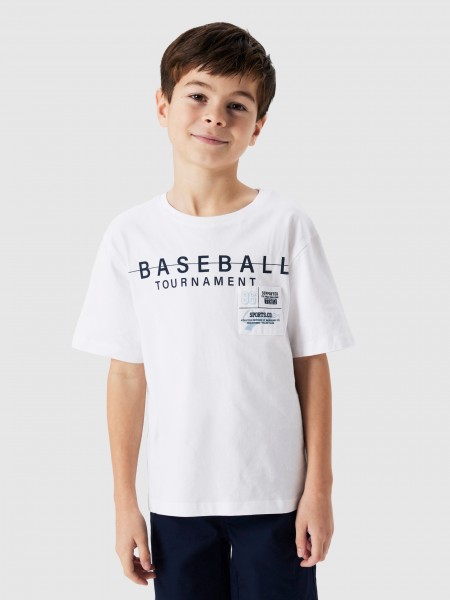 T-Shirt Menino Nkmdennim Ss Nreg Top Name It