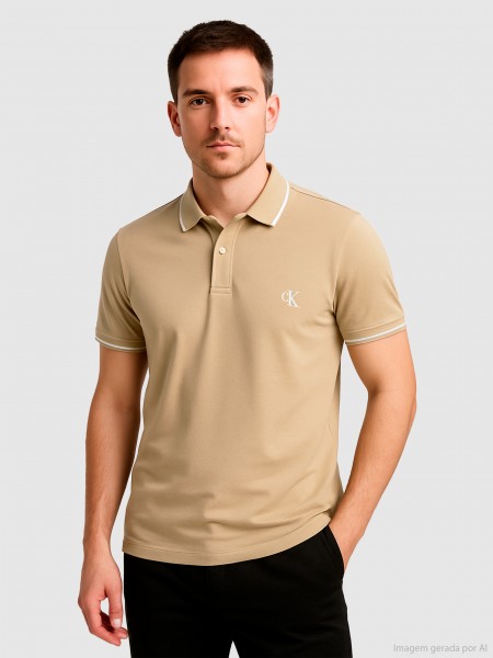 Polos Homem Tipping Polo Calvin Klein