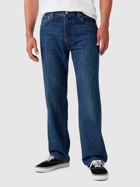 Calca Homem 555 Relaxed Straight Levis