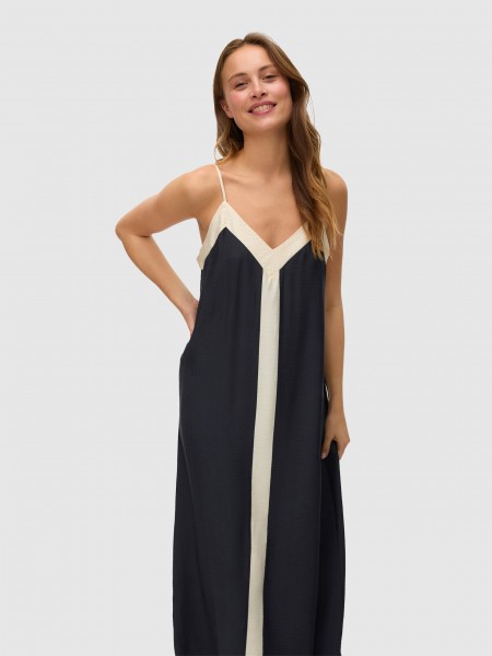 Vestidos Mulher Vmdenise Singlet Ankle Dress Wvn Btq Ga Vero Moda