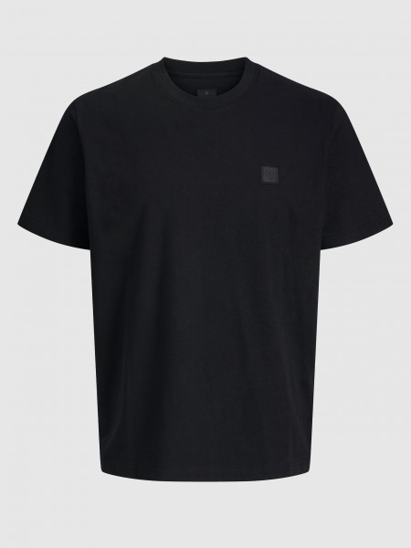 T-Shirt Man Black Jack & Jones