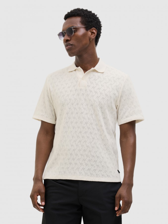 Polos Homem Jprblatrent Jacquard Polo Sn Jack & Jones