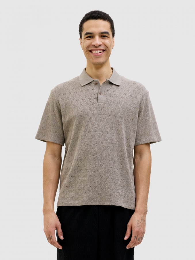 Polos Homem Jprblatrent Jacquard Polo Sn Jack & Jones