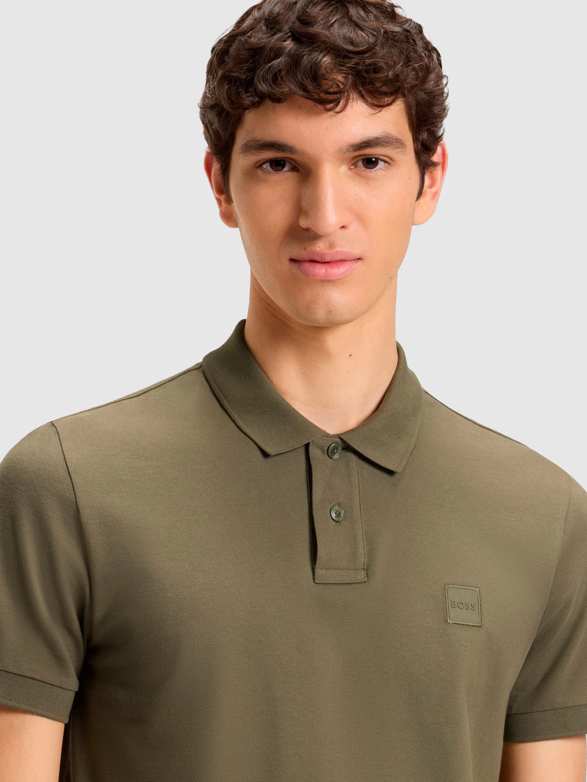Polo Shirt Man Boss Orange