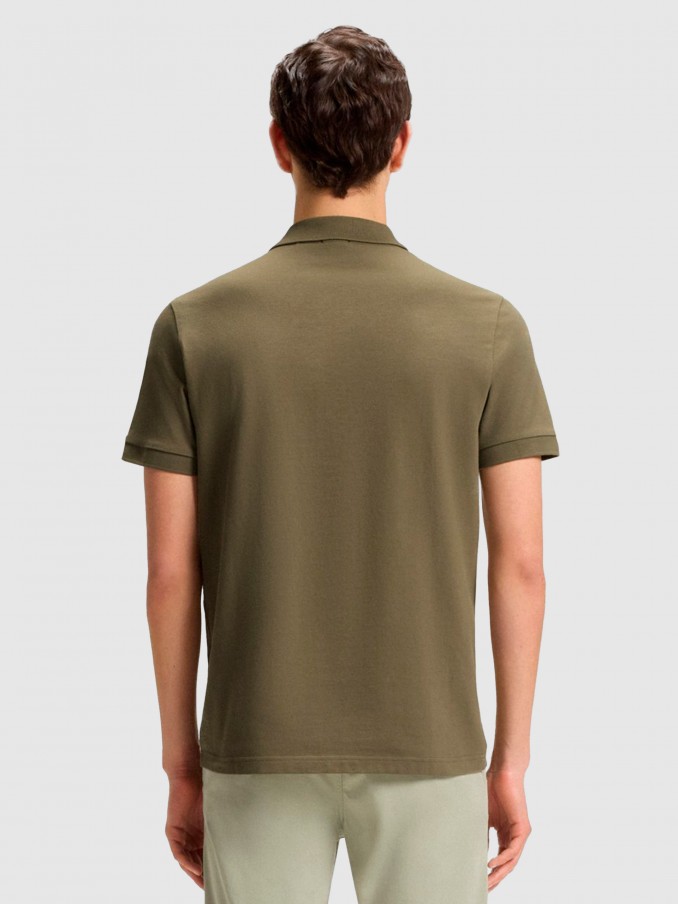 Polo Shirt Man Boss Orange