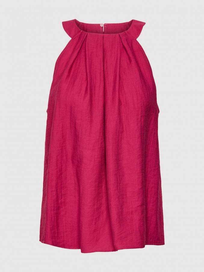 Tops Mulher Vmevalina Halter Neck Vero Moda