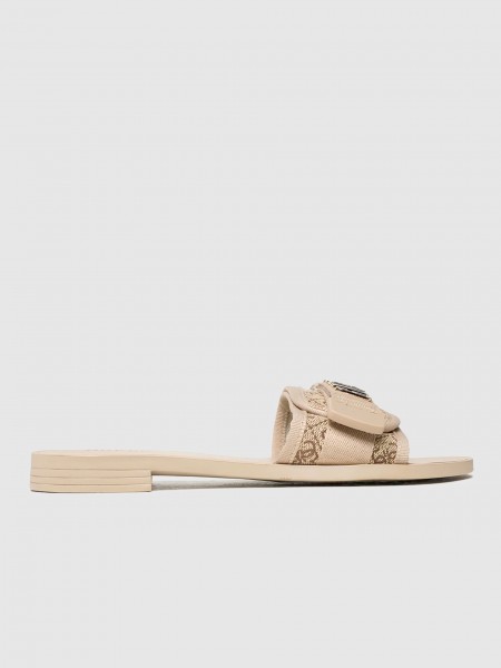 Flip Flops Woman Brown Guess