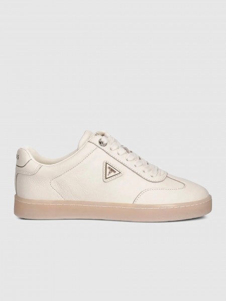 Sneakers Woman Cream Guess