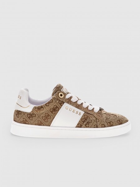 Sneakers Woman Brown Guess