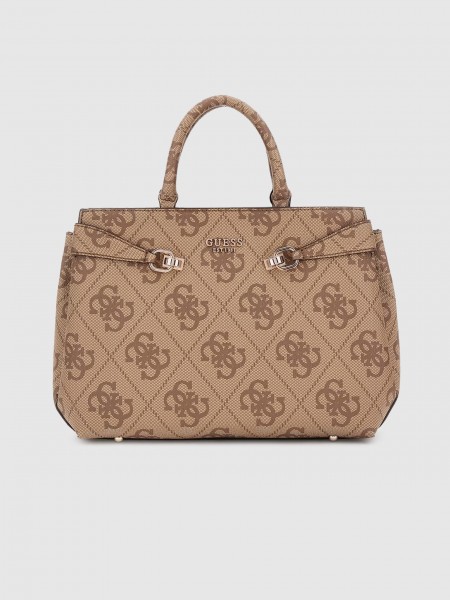 Tote Bags Woman Brown Guess