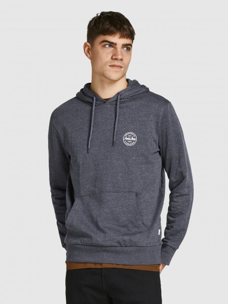 Jumper Man White With Gray Jack & Jones