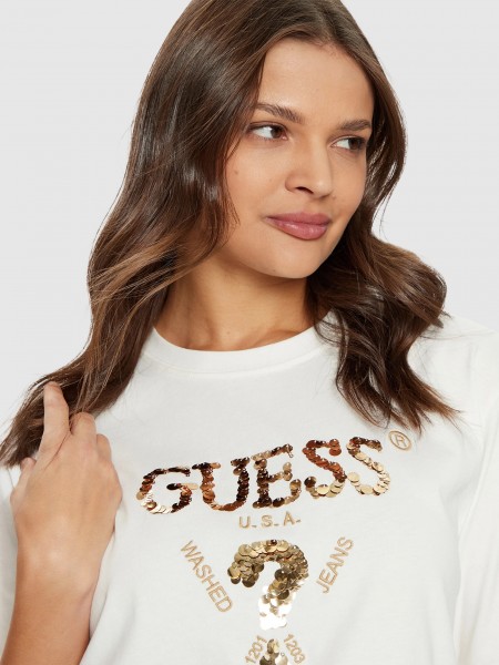 Camiseta Mujer Guess Underwear