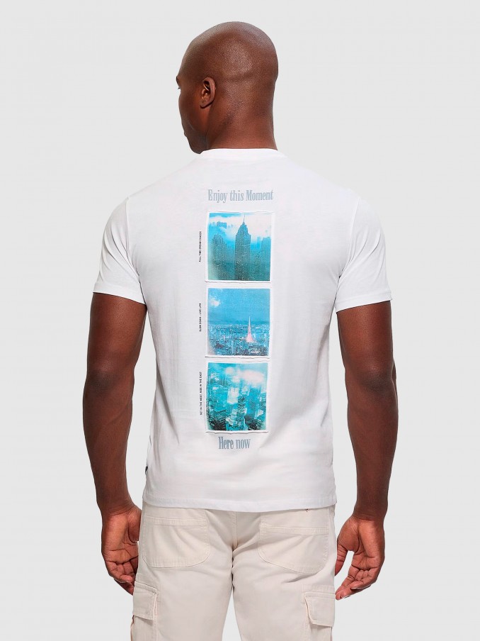 Camiseta Hombre Guess