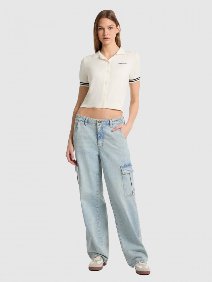Polo Shirt Woman Guess Jeans