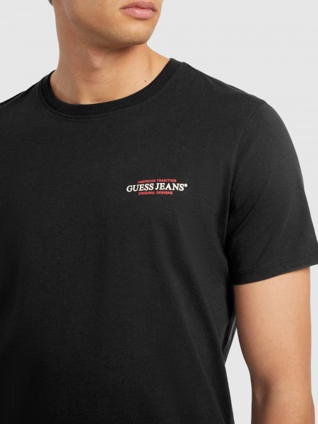 Camiseta Hombre Guess Jeans Camiseta Hombre Guess Jeans