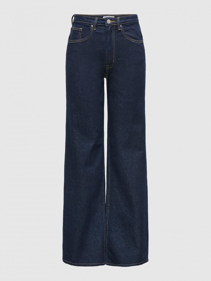 Pantalones Mujer Jeans Oscuros Only