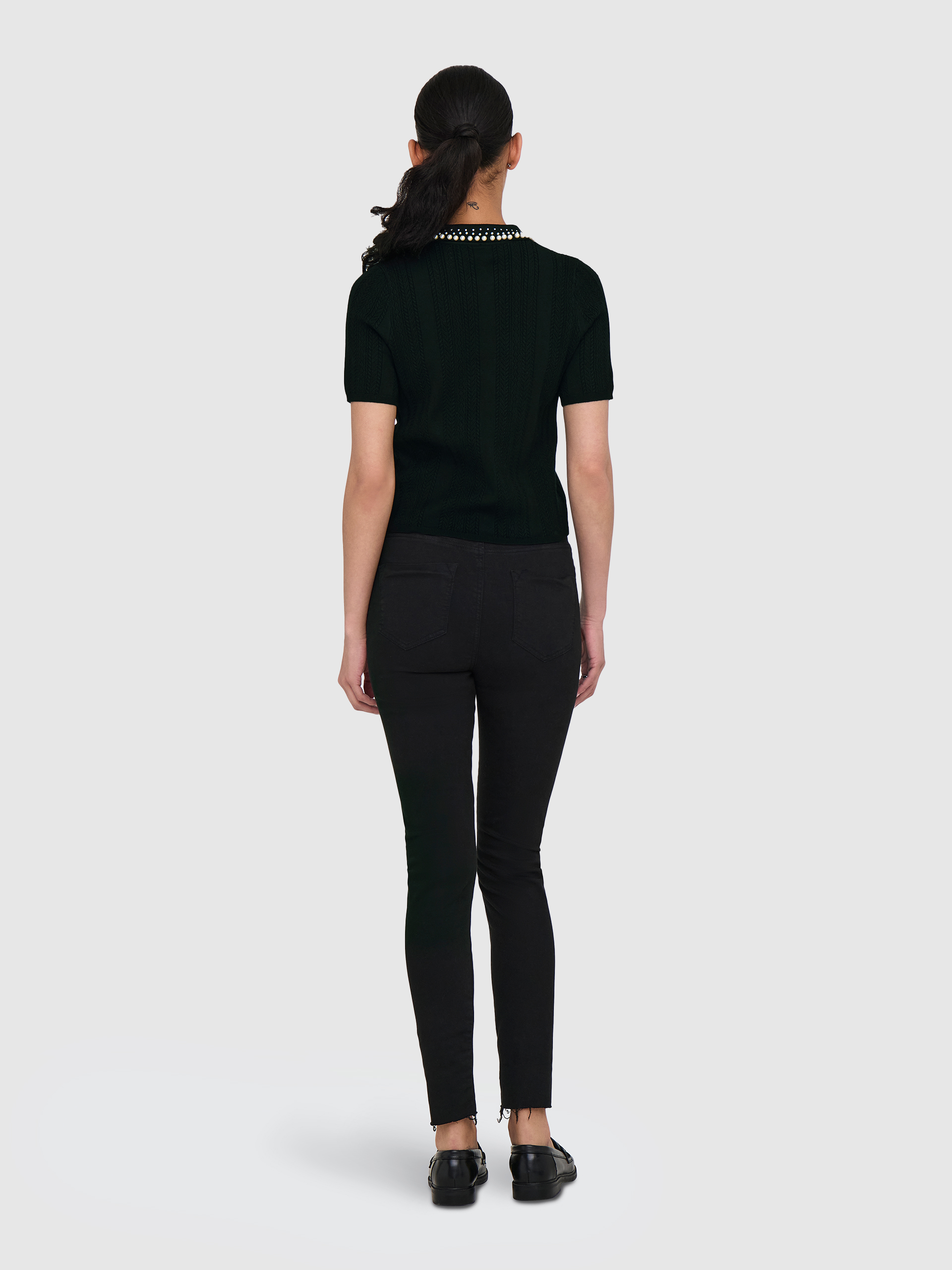 Polo Shirt Woman Black Only