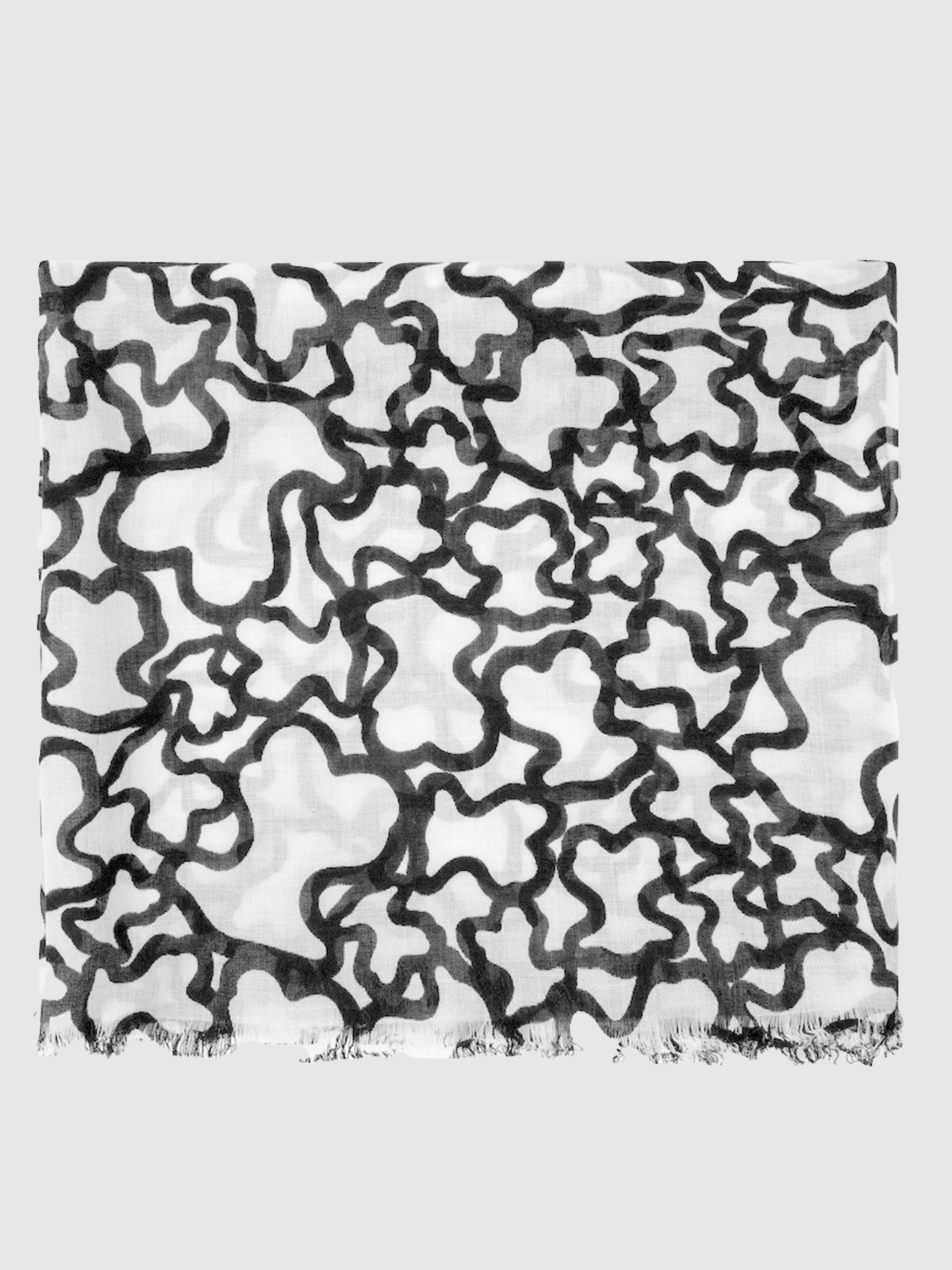Scarves Woman (Black W / Beige Tous