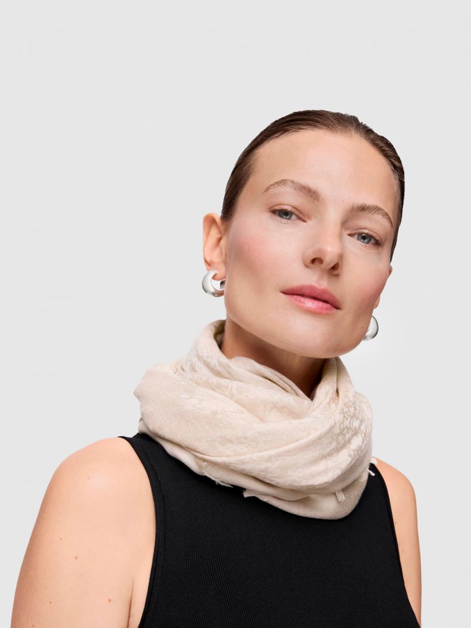 Bufandas Mujer Beige Tous