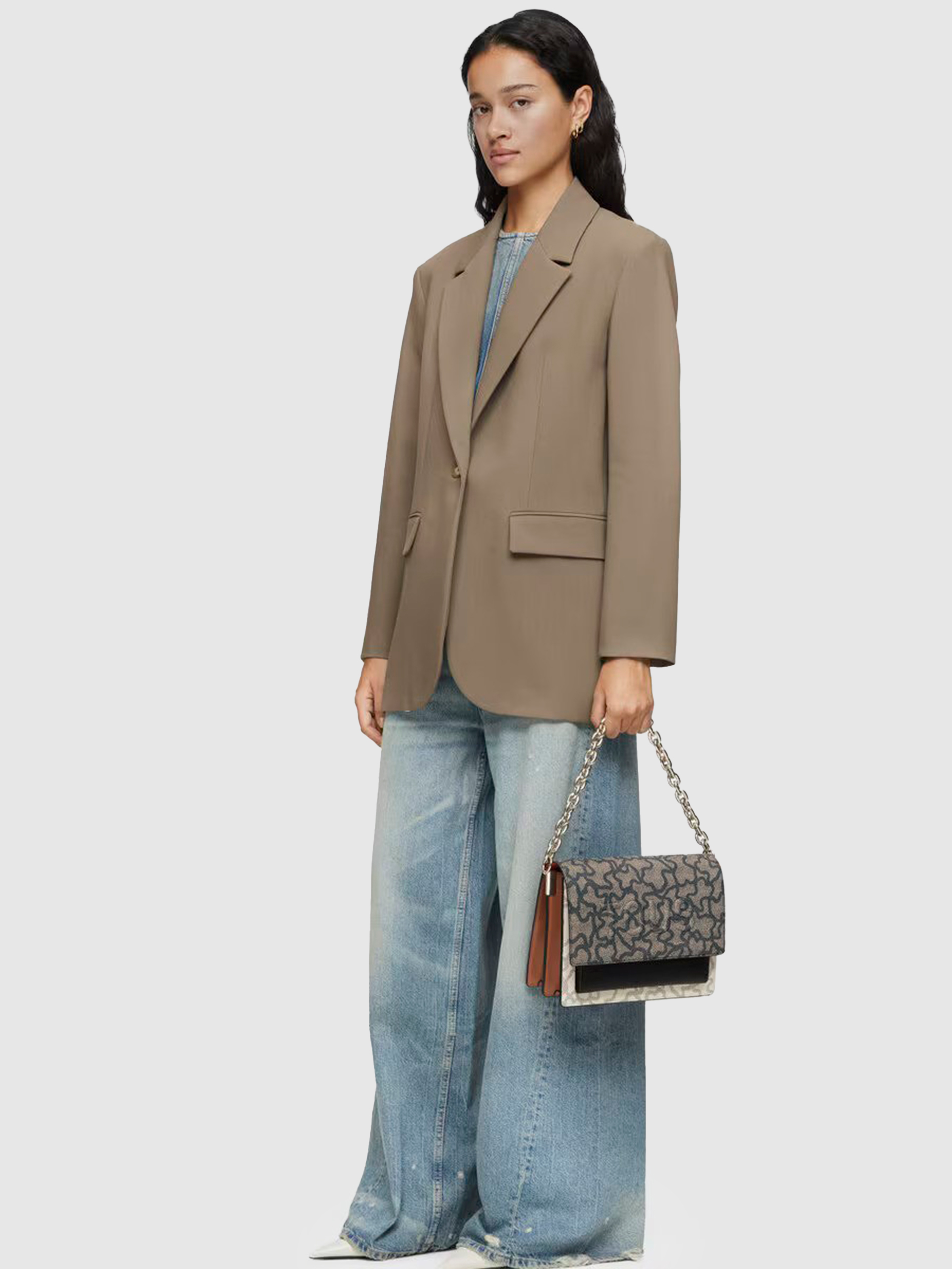 Bolsos de Hombro Mujer Marrón Tous