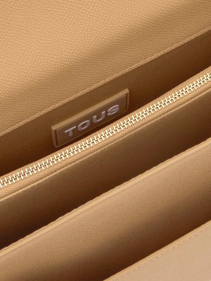 Bolsos de Hombro Mujer Beige Tous