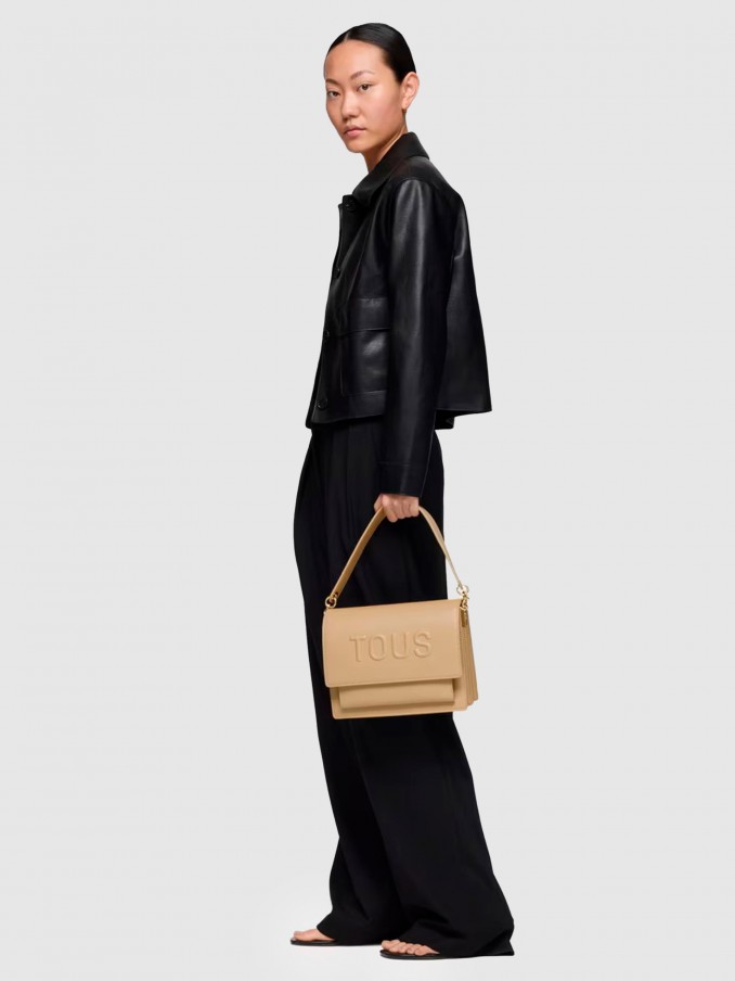 Bolsos de Hombro Mujer Beige Tous